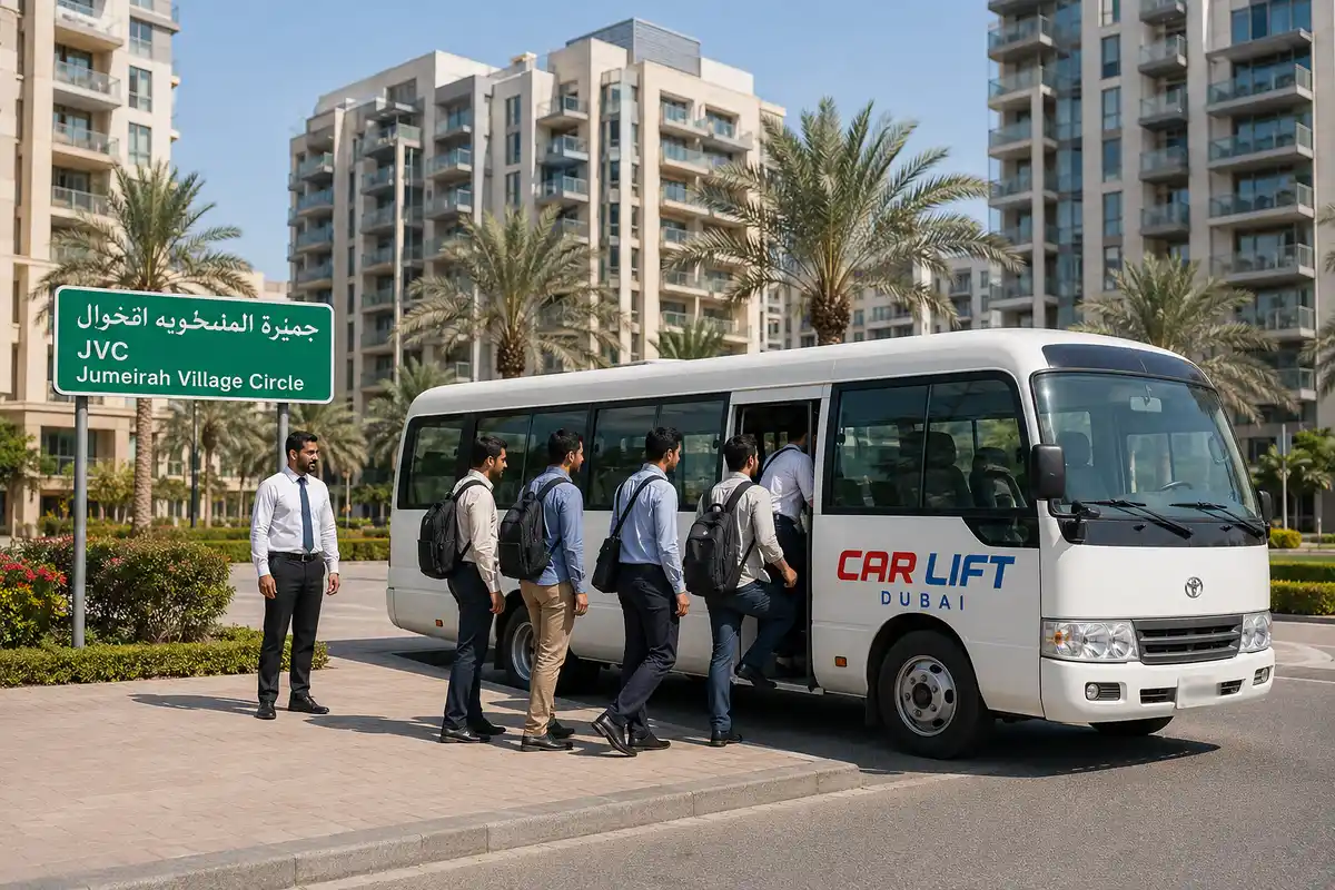 JVC commuter minibus for individual and group passenger transport